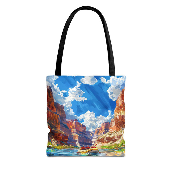Colorado River Rafting Tote Bag - Ride the Rapids Through the Grand Ca