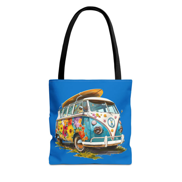 Beach Surfer Dudes & Retro Rides Tote Bag - Surf's Up! - Hang 10 and C