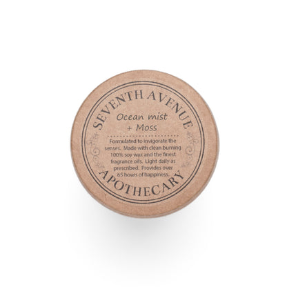 Chic Floral 100% Soy Wax Scented Candle. 11 oz. Full Glass, Phthlate-Free & Lead-Free Two-Wick Candle, Three Fragrance Options.