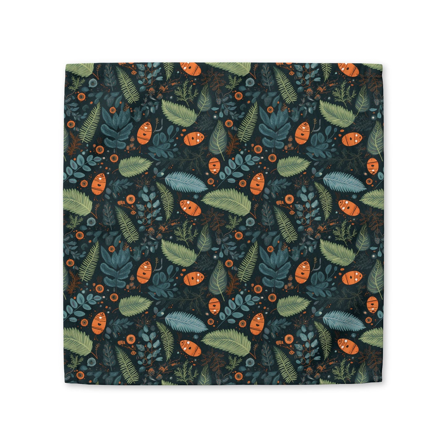 Mysterious Ferns cotton twill napkin
