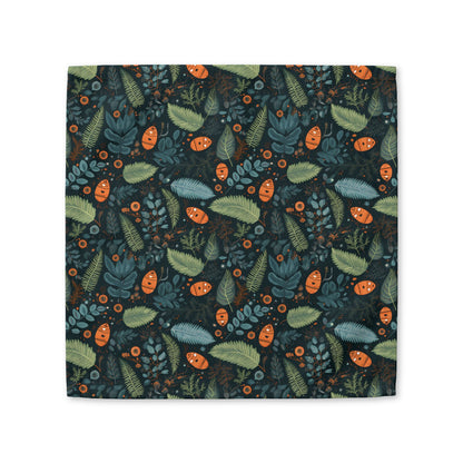 Mysterious Ferns cotton twill napkin