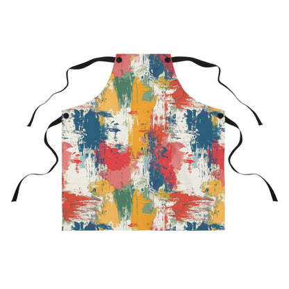 Paint Splash Palette Adult Apron