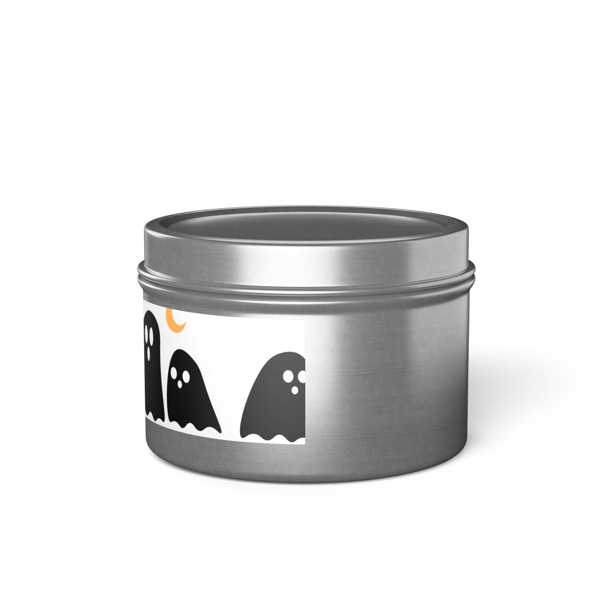 Spooky Specter Glow Tin Candle. Ghostly Glow To Go. Available in 2 sizes, 3 finishes, and 5 scents.