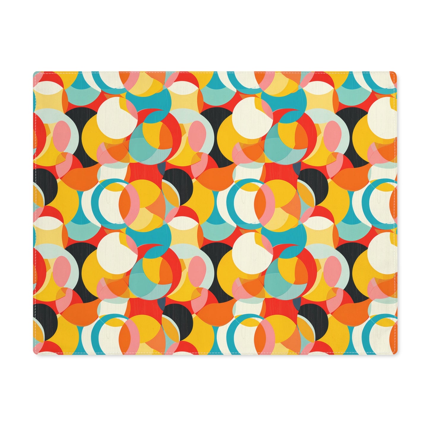 Mod Circle Medly Placemat - 18" x 14".