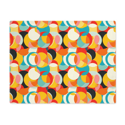 Mod Circle Medly Placemat - 18" x 14".