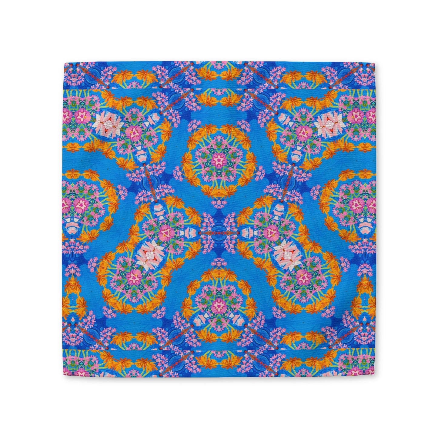 GeoPetals Cotton Twill Napkin - Available in 2 sizes: 10'' x 10'' and 22'' x 22''.
