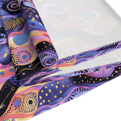 Purple Craziness Table Runner - Cotton Twill - Available in 2 sizes: 16" x 72" and 16" x 90".