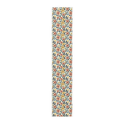 Midcentury Marigold Table Runner - Cotton Twill - Available in 2 sizes: 16" x 72" and 16" x 90".