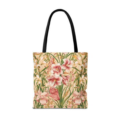 Star Lilies Enchantment Tote Bag - Carry Elegance and Charm Wherever You Go! Available in 3 sizes.