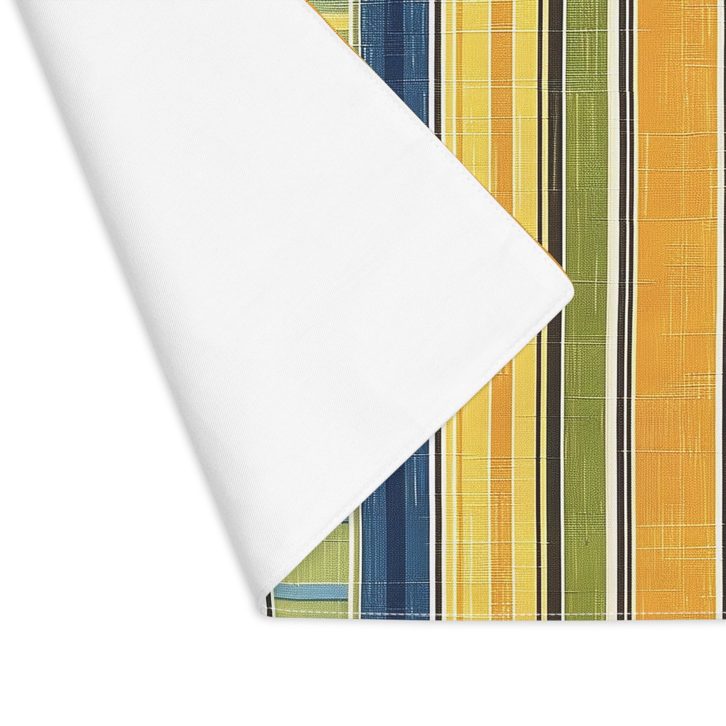 Summer Stripes Delight Placemat - 18" x 14".