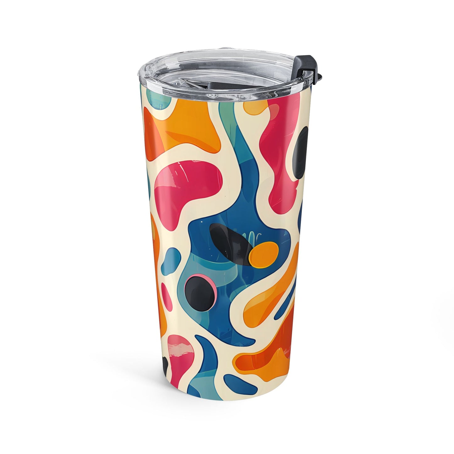 Oceanic Color Splash Insulated Tumbler - 20 oz. Stainless Steel, Glossy Finish