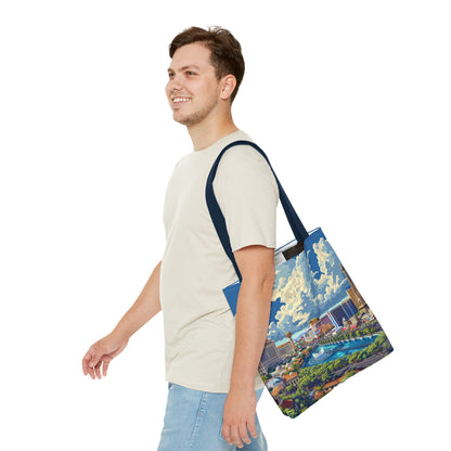 Viva Daytime Las Vegas Tote Bag - Bring the Vegas Vibe to Wherever You Roam! Available in 3 sizes.