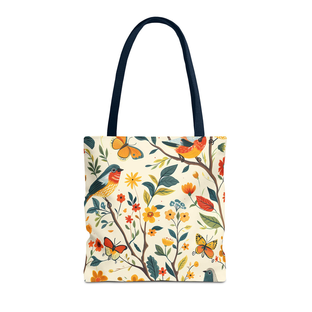 Tree Birds Tote Bag - Available in 3 sizes.