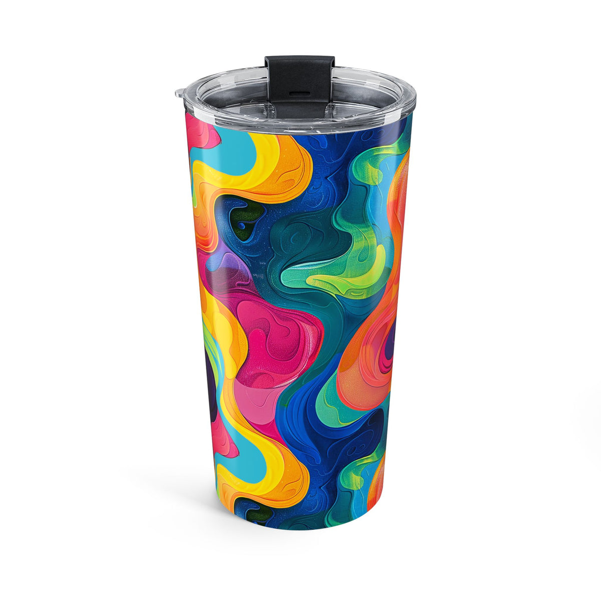 Wavelength Wonder Insulated Tumbler - 20 oz. Stainless Steel, Glossy Finish
