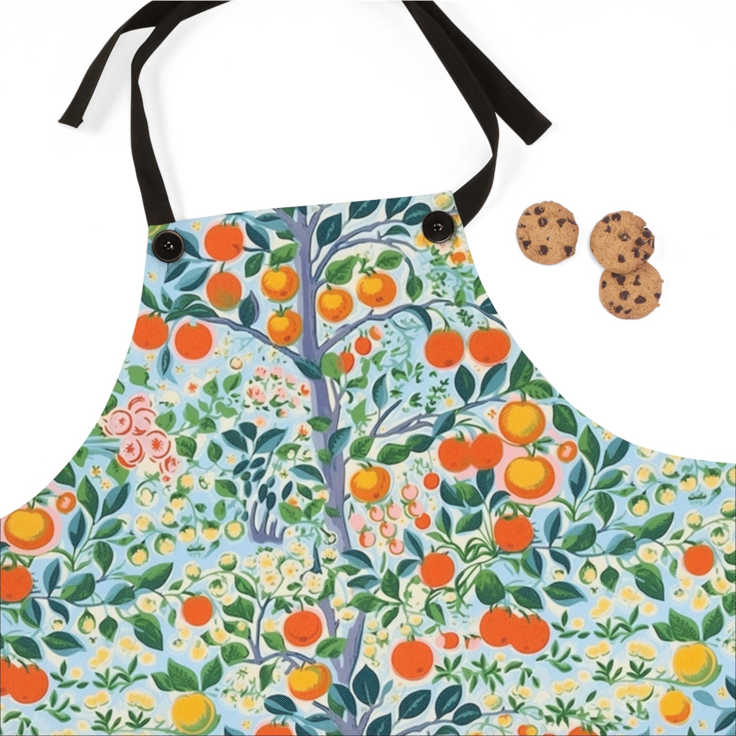 Modern Citrus Tree Adult Apron - Whisk Away to a Whimsical Orchard! Gorgeous!