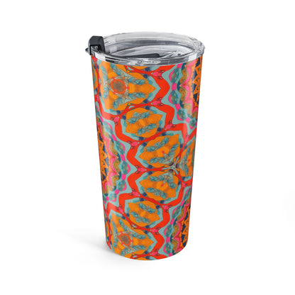 Golden Radiance Insulated Tumbler - 20 oz. Stainless Steel, Glossy Finish
