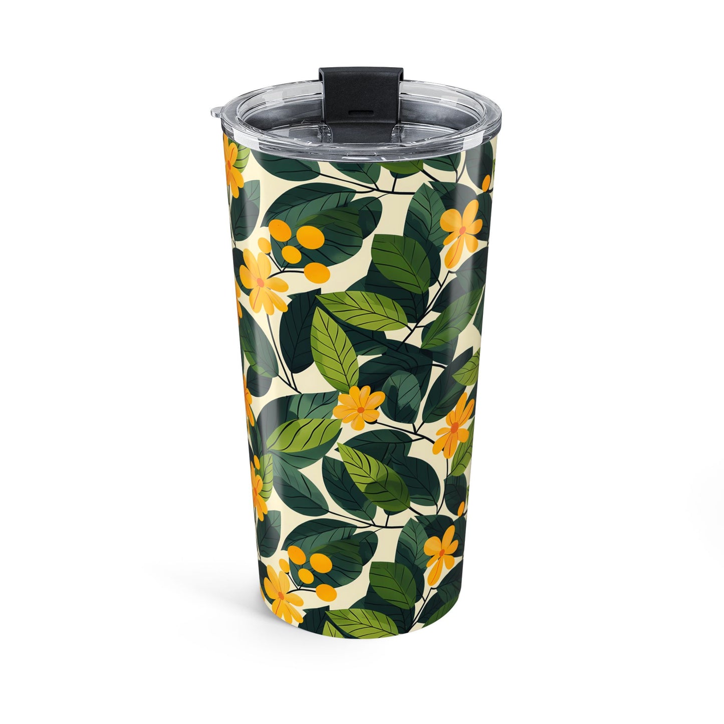 Sunshine Vines Insulated Tumbler - 20 oz. Stainless Steel, Glossy Finish