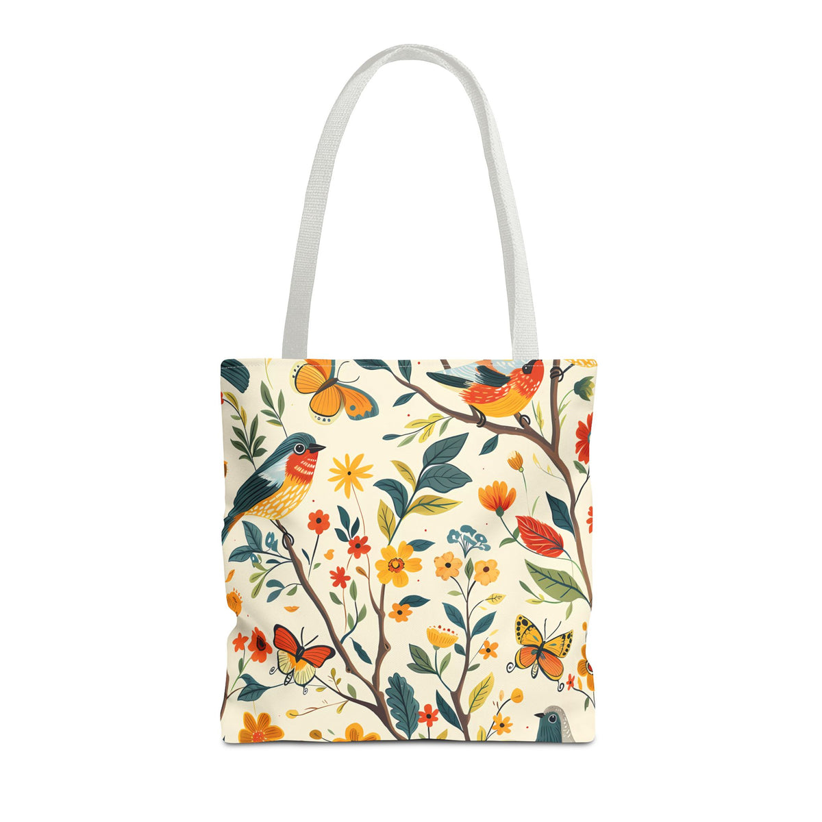 Tree Birds Tote Bag - Available in 3 sizes.