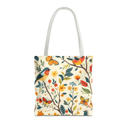 Tree Birds Tote Bag - Available in 3 sizes.