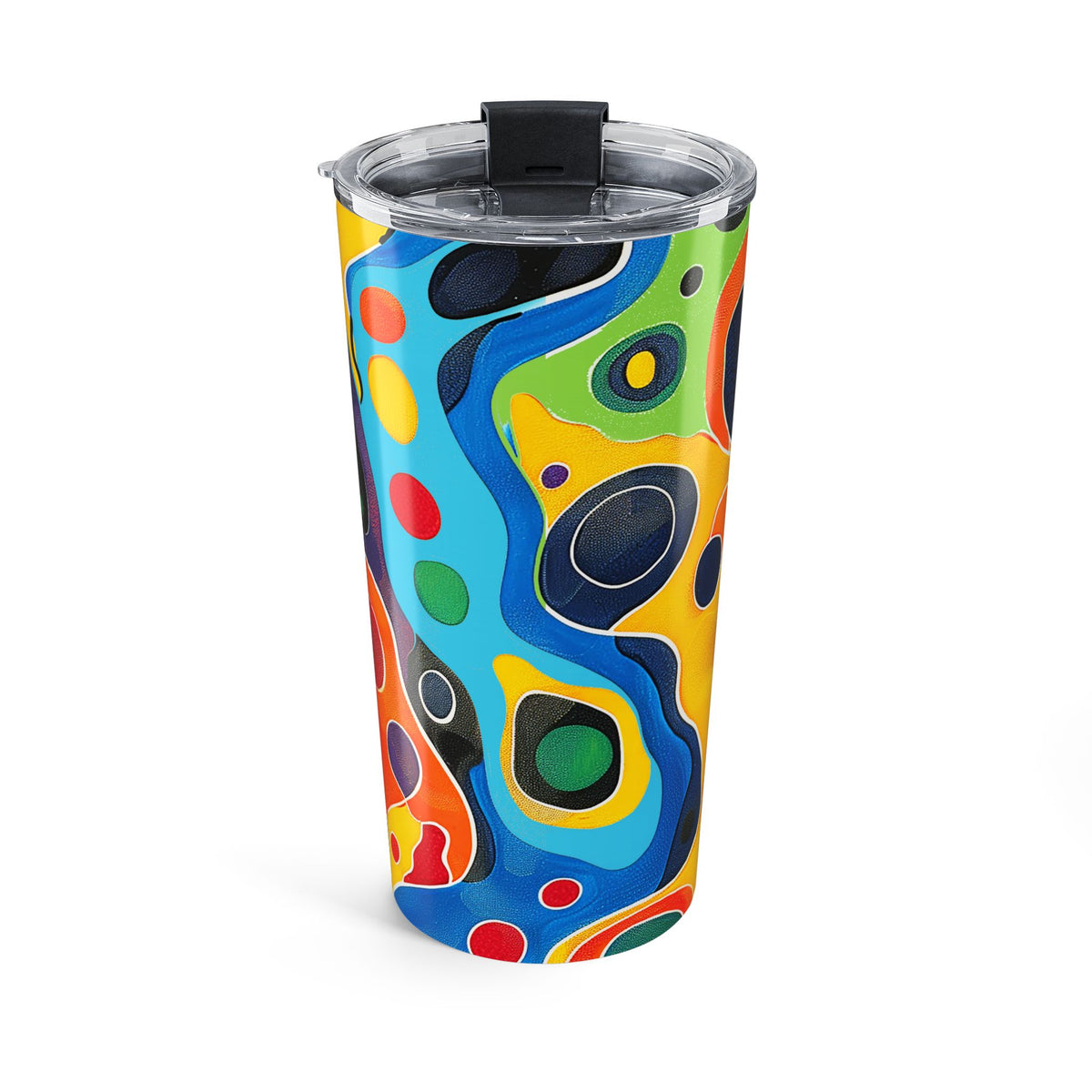 Groovy Splash Escape Insulated Tumbler - 20 oz. Stainless Steel, Glossy Finish