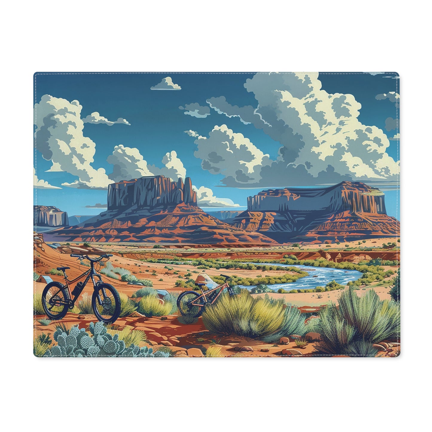 Desert Trails Placemat - 18" x 14".