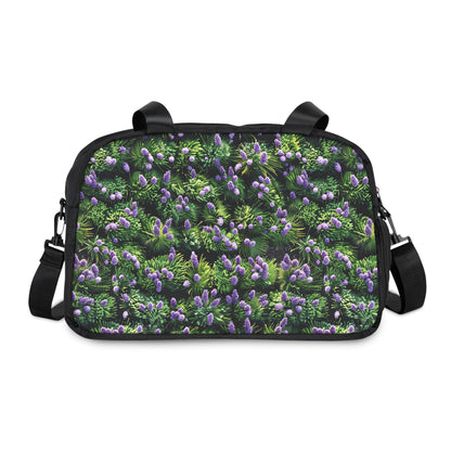 Lavender Dreamscape Fitness Gym Bag - Carry the Calm of Lavender Fields with You!