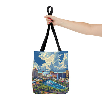 Viva Daytime Las Vegas Tote Bag - Bring the Vegas Vibe to Wherever You Roam! Available in 3 sizes.