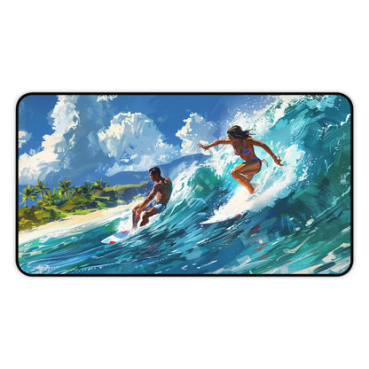 Wave Rider Desk Mat (Desk Pad) - Available in 3 sizes