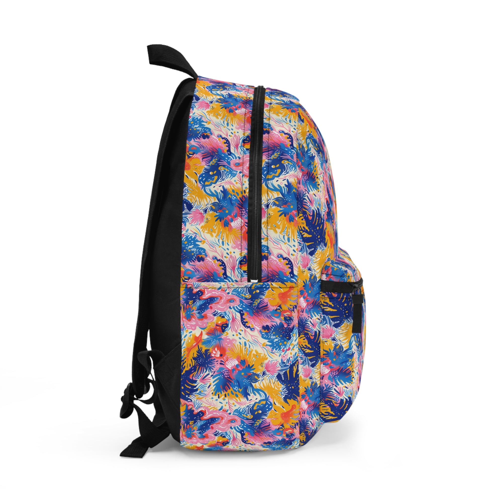 Splatter Blossom Backpack - Unleash Your Creative Side with the Splatter Blossom Backpack—Where Art Meets Function!