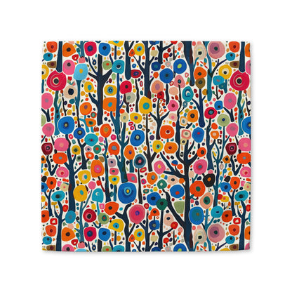 Poppy Forest cotton twill napkin