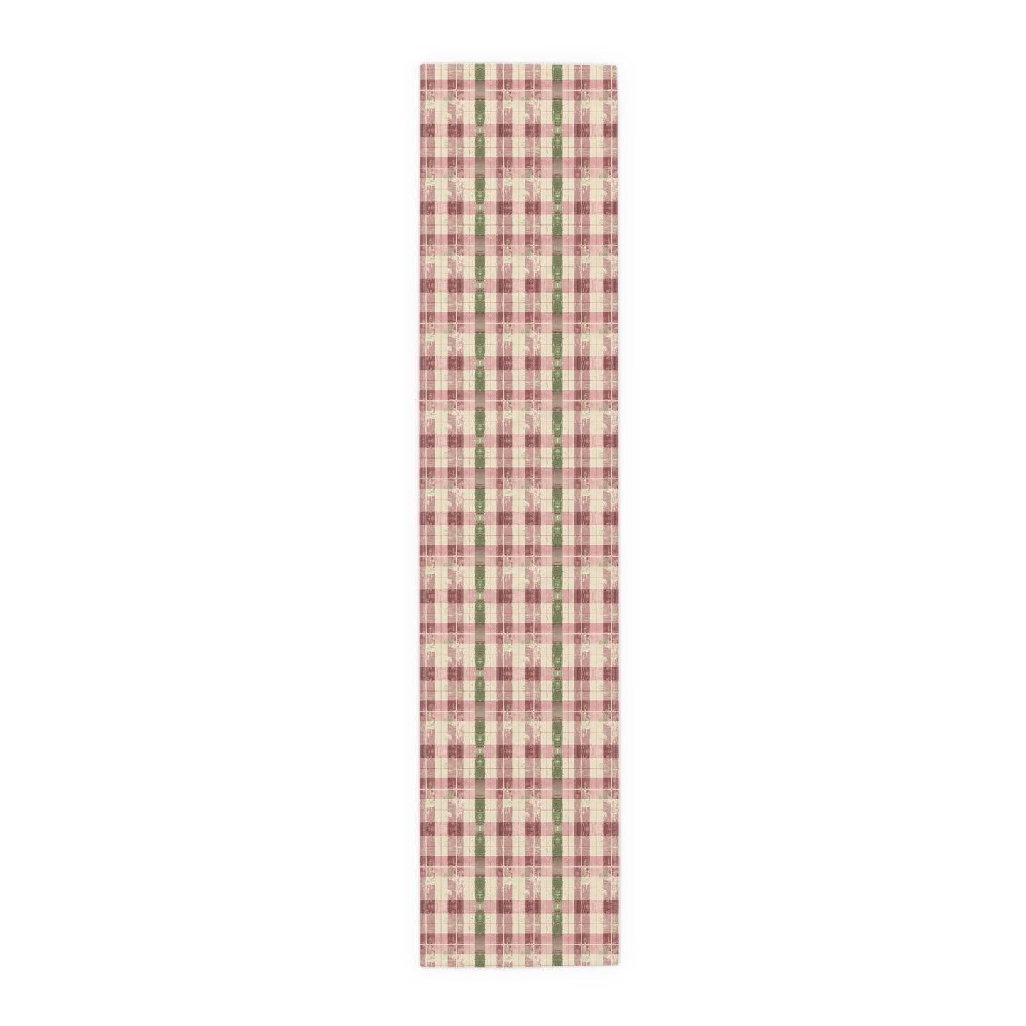 Spring Serenade Plaid Table Runner - Cotton Twill - Available in 2 sizes: 16" x 72" and 16" x 90".