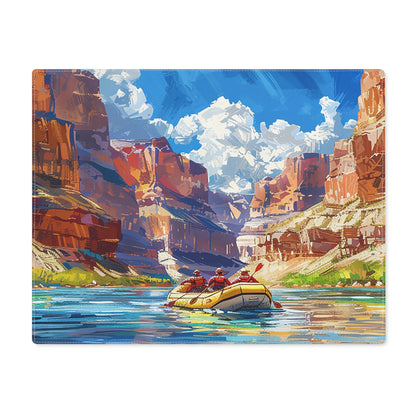 Colorado River Rafting Placemat - 18" x 14".