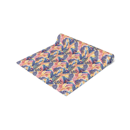 Fern-Tastic Whimsy Table Runner - Cotton Twill - Available in 2 sizes: 16" x 72" and 16" x 90".