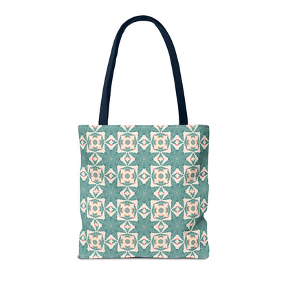 Desert Cactus Star Tile Tote Bag - Carry Southwest Charm Wherever You Go! Available in 3 sizes.