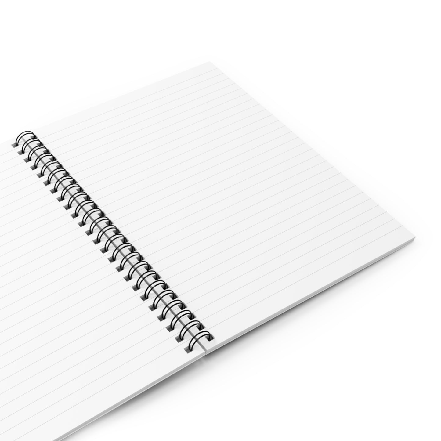 Blossoms on Orange Chic Spiral Notebook - Ruled Line - Where Beauty Meets Function! Bright, Painterly Blooms in Every Page!