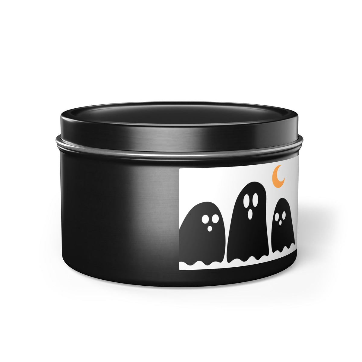 Spooky Specter Glow Tin Candle. Ghostly Glow To Go. Available in 2 sizes, 3 finishes, and 5 scents.
