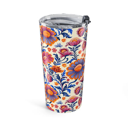 Regal Blossom Insulated Tumbler - 20 oz. Stainless Steel, Glossy Finish