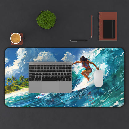 Wave Rider Desk Mat (Desk Pad) - Available in 3 sizes