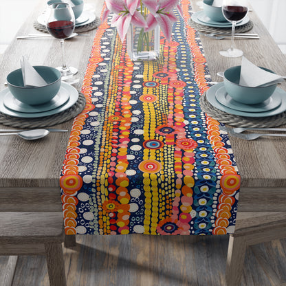 Dotty Delight Table Runner - Bring the Fun to Your Table with a Pop of Dots! Available in 2 sizes.