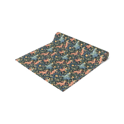 Dance of the Goddesses Table Runner - Cotton Twill - Available in 2 sizes: 16" x 72" and 16" x 90".