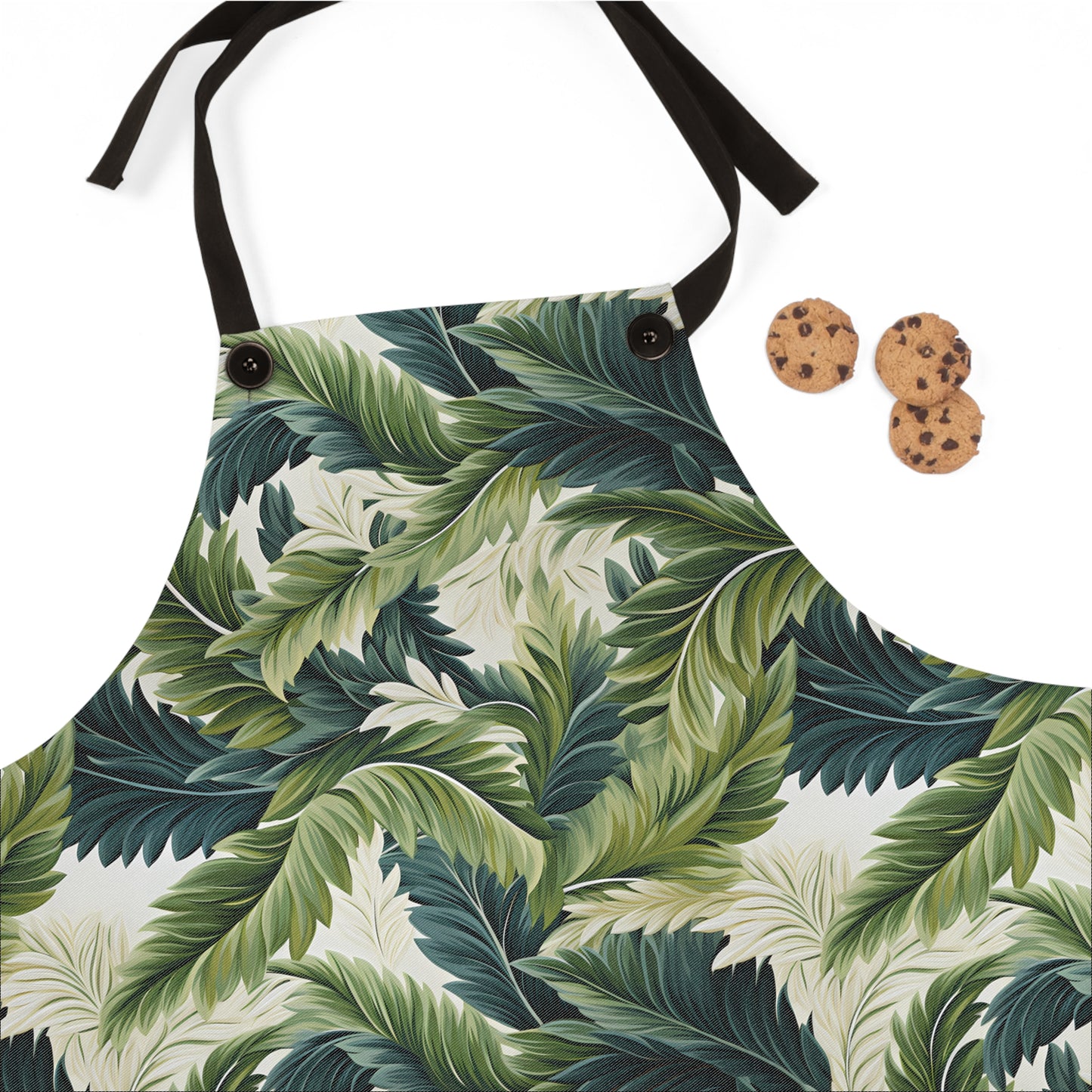 Island Green Ferns Adult Apron