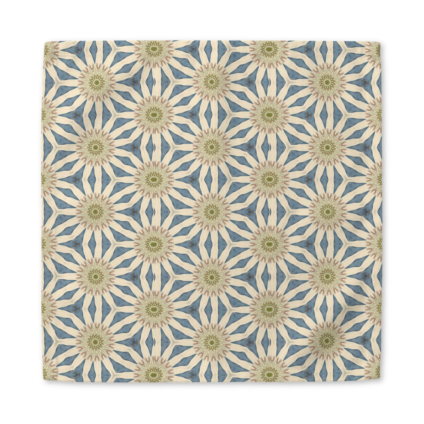Celestial Harmony Cotton Twill Napkin - Available in 2 sizes: 10" x 10" and 22" x 22".