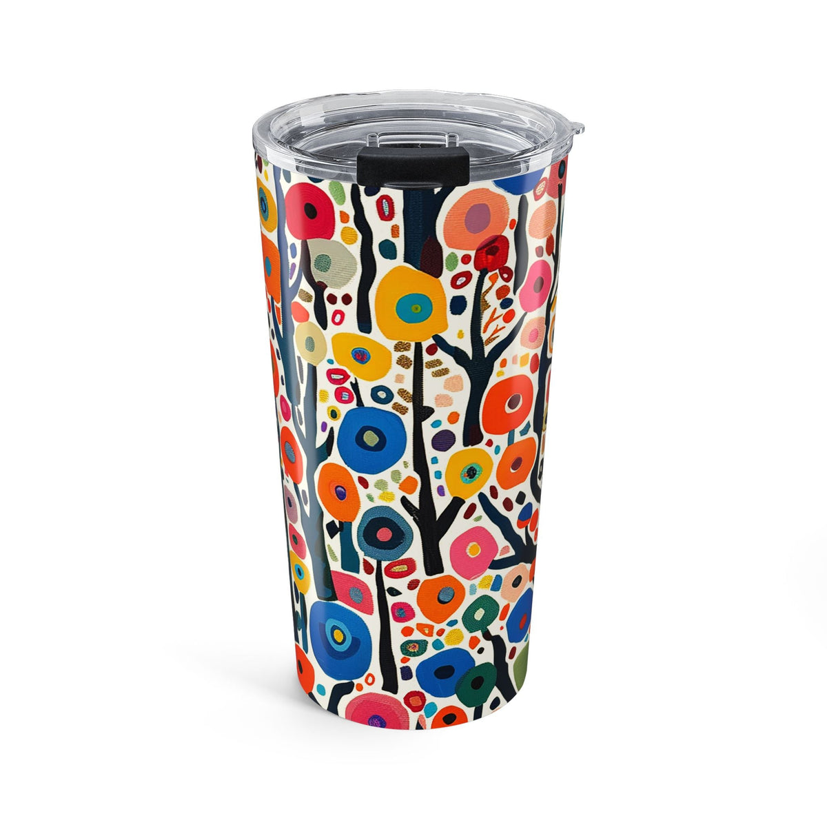 Poppy Forest insulated tumbler front view