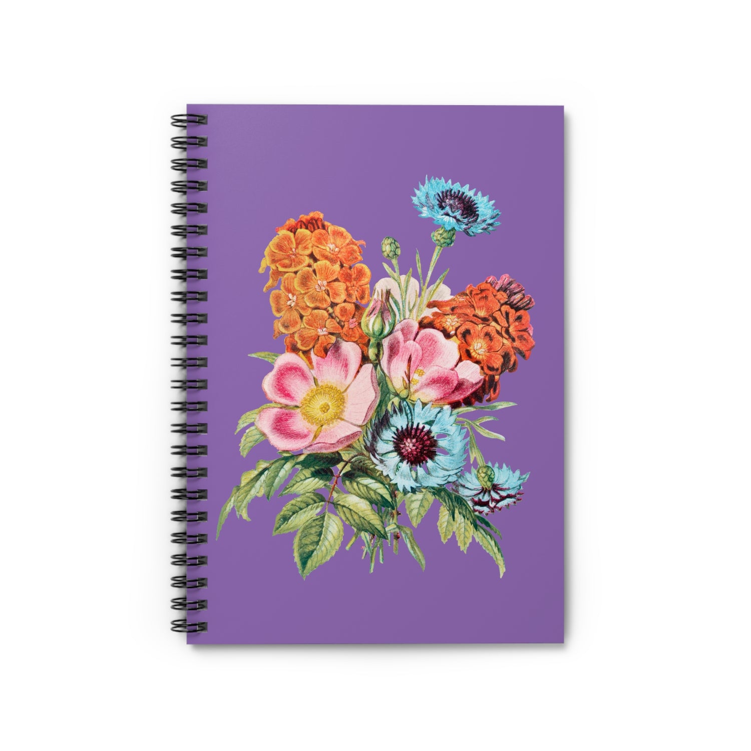 Vintage Botanical Floral Chic Spiral Notebook - Ruled Line - The Stylish Way to Stay Organized - From our Vintage Floral Collection!
