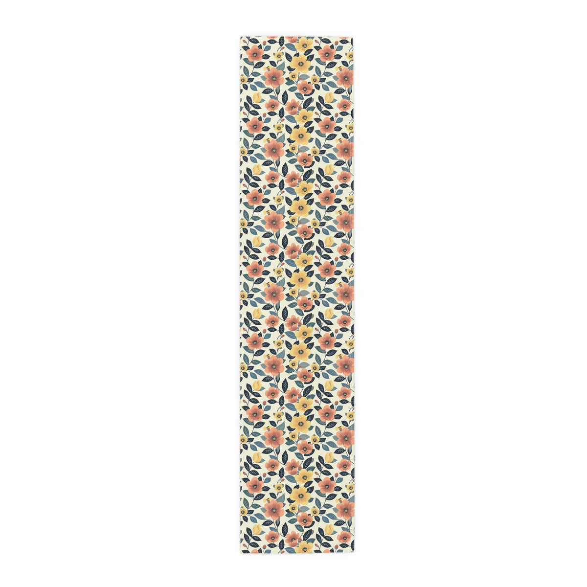 Midcentury Marigold Table Runner - Cotton Twill - Available in 2 sizes: 16" x 72" and 16" x 90".