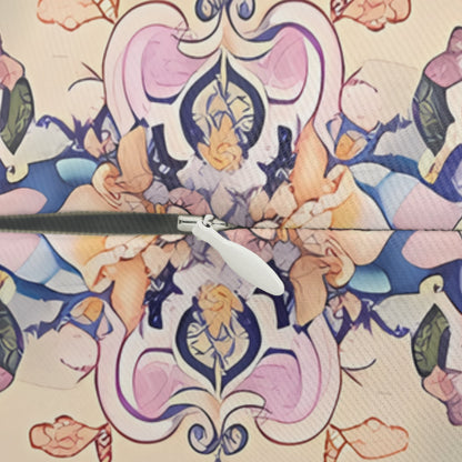 Lilac Moorish Dream Lumbar Pillow - Spun Polyester - Double-Sided Print - Concealed Zipper - 20" x 14"