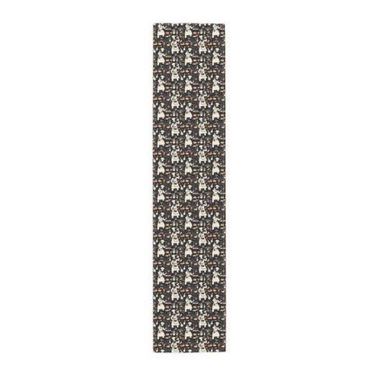 Chef's Delight Table Runner - Cotton Twill - Available in 2 sizes: 16" x 72" and 16" x 90".