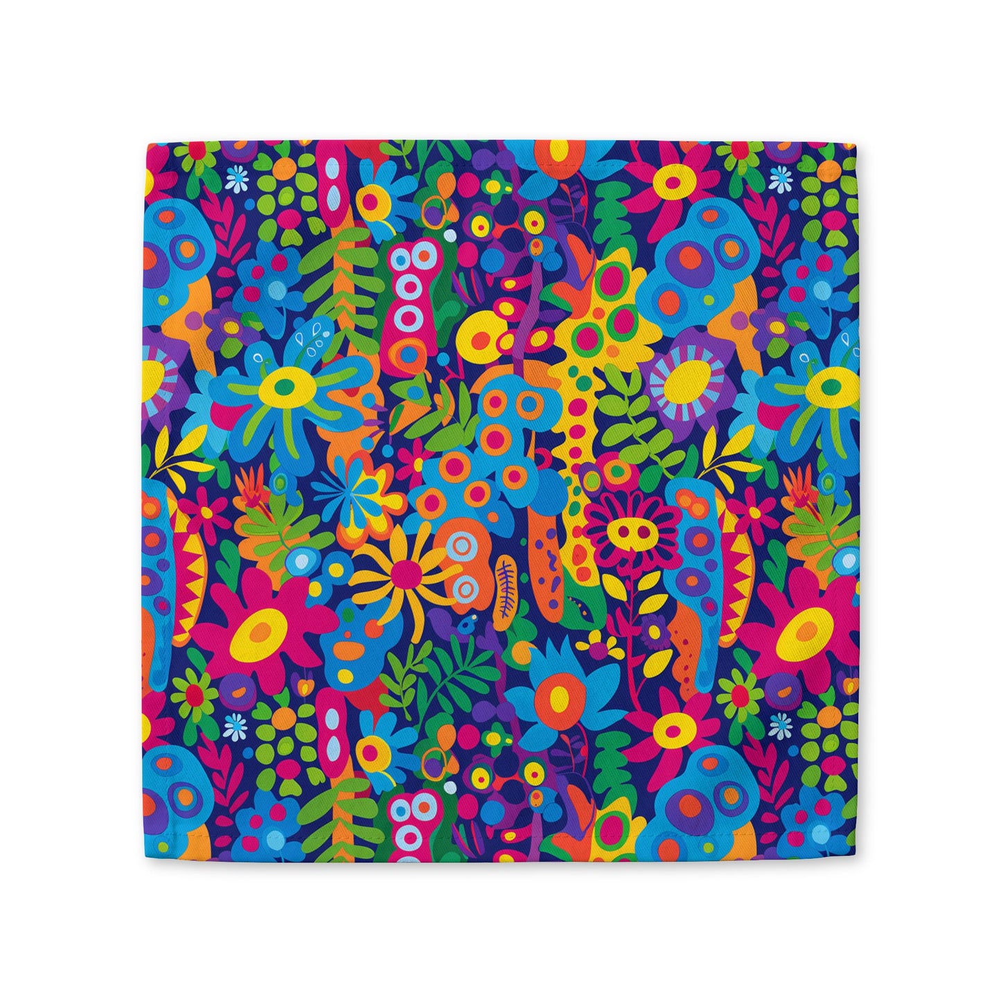 Groovy Garden cotton twill napkin