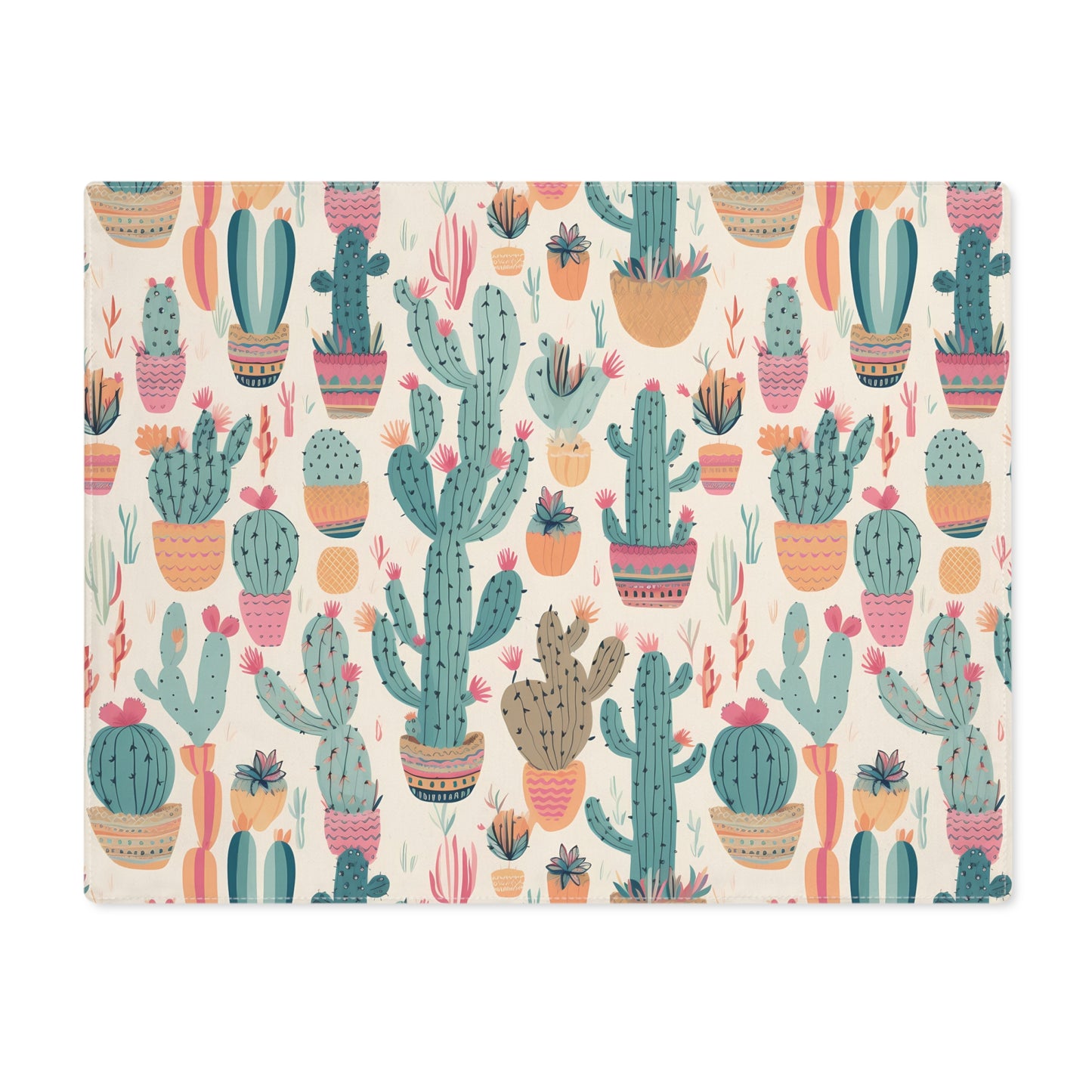 Desert Bloom Boom Placemat - 18" x 14".