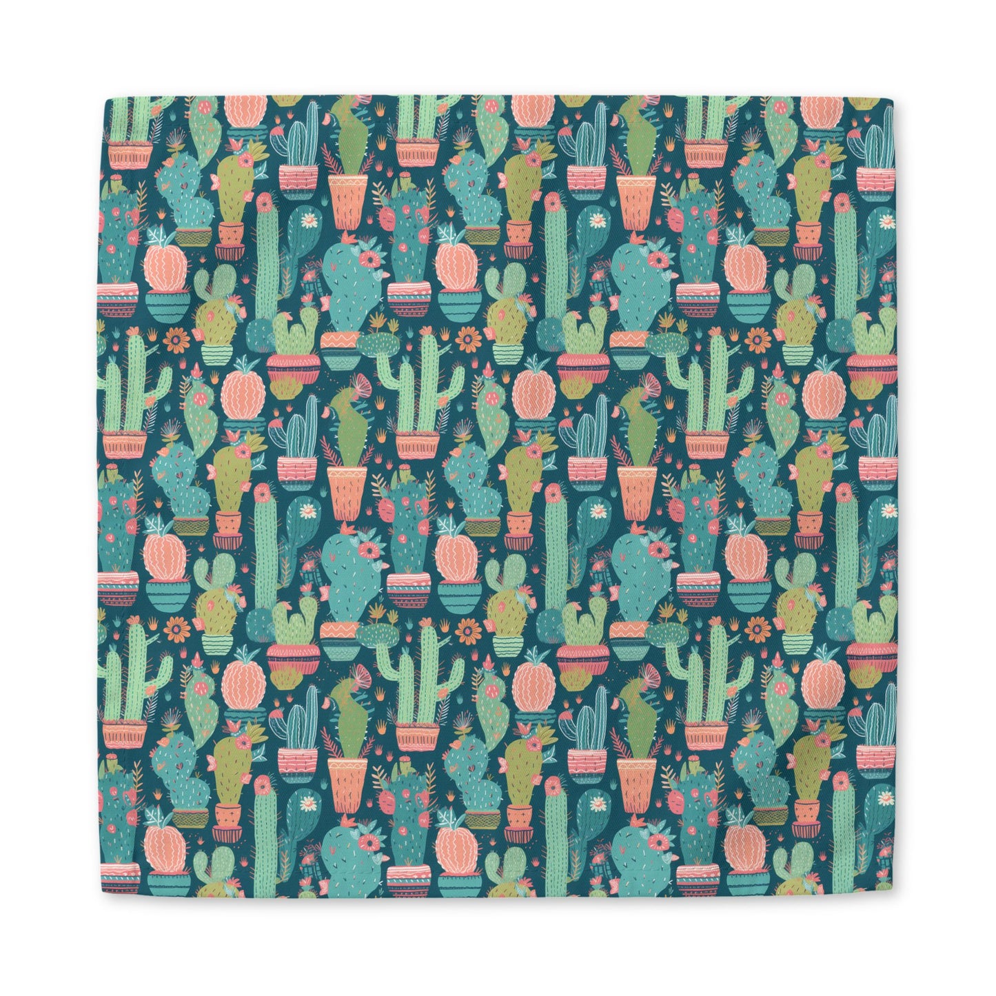 Cactus Cacophony cotton twill napkin